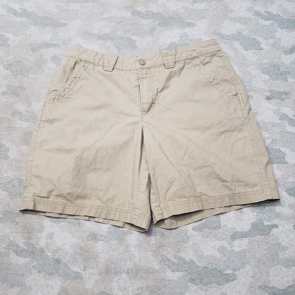 Royal Robbins Shorts Womens 8 Tan Hiking Casual Pockets